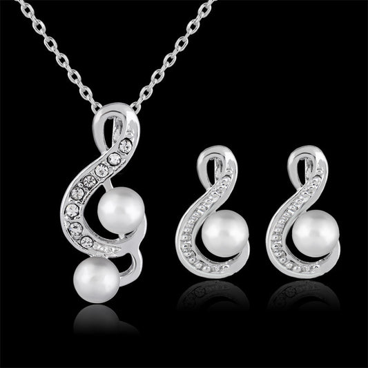Fashion Pearl two sets of Simple and Elegant Bride Wedding Gift Set