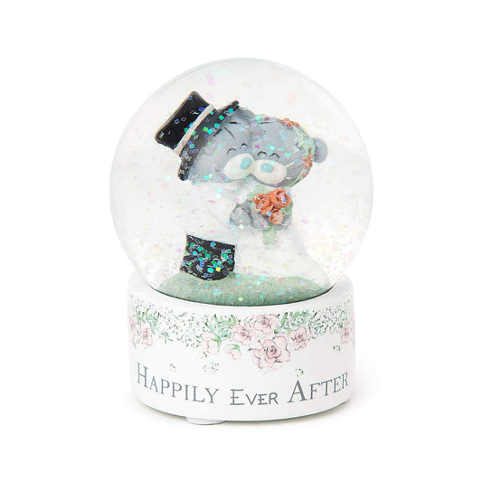 Me To You Tatty Teddy 'Happily Ever After' Wedding Snow Globe