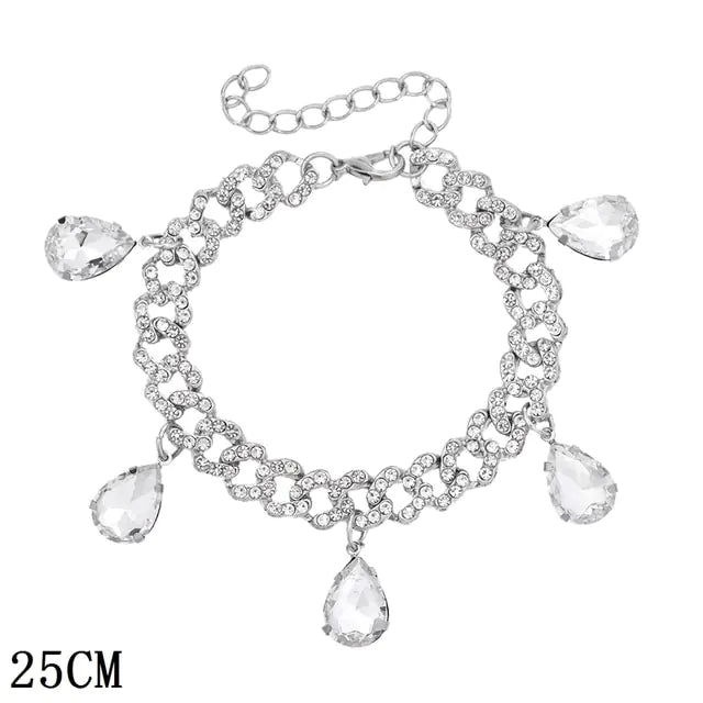 Men Iced Out Chain Bracelet Gift Wedding
