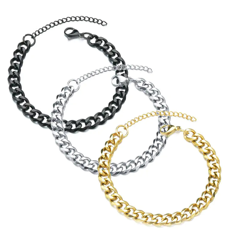 Men Trendy Chain Bracelet